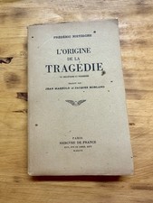 Livre ancien Nietzsche L’origine de la tragédie Mercure de France 1947