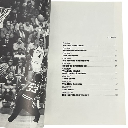 MACY by Kyle Macy as told to Cawood Ledford Kentucky UK Basketball Vintage 1980 - Picture 6 of 8