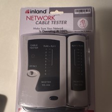 Inland NS-468 Network Cable Tester RJ45 RJ11 Computer Cable Tester