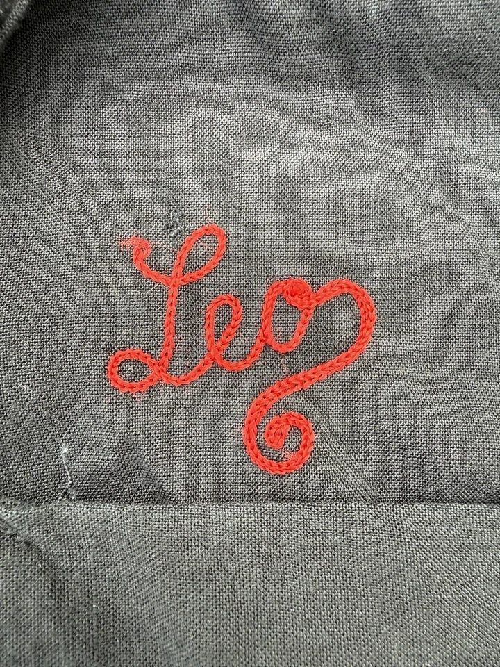 Vintage 40s Chainstiched Folsom Bowling Shirt Angeltown of California Size M - Image 4 of 4