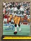 MIKE WAGNER Signed PITTSBURGH STEELERS 8x10 PHOTO, SB Inscription