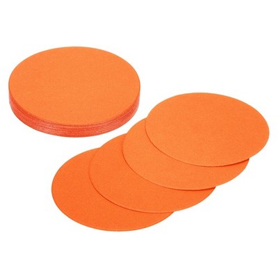 24Pcs Circle Card Stock, 2Inch Cardstock Paper Circles for Craft, Orange