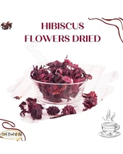 Natural Hibiscus Flower Pure Dried Egyptian Herbal Tea 500 gm كركديه ٥٠٠ جرام