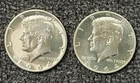 1964 Kennedy Proof Half Dollars, 90% Silver, Uncirculated Coins Lot of 2