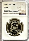 1956 PROOF FRANKLIN, NGC PR68, NO HAZE, SPOTS OR TONING, BRILLIANT!