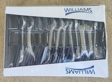 Williams 12pc Metric Reversible Ratcheting Stubby 12pt Wrench Set a Snap-On Co.