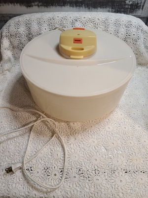 #ad Vintage Gerber Hankscraft Hot Steam Vaporizer 5595C Electric Cleanamp;Tested $36.00