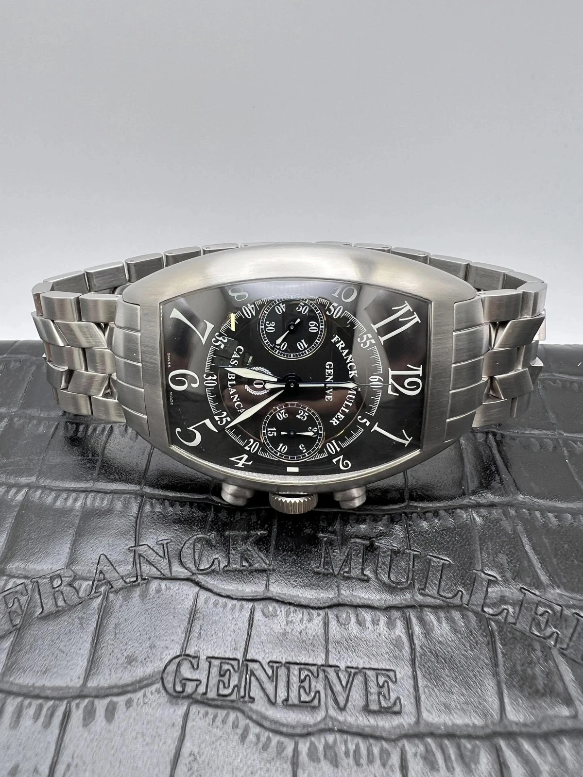 Franck Muller Casablanca Limited Edition 39mm Black Dial 8880CCCBR Box Set
