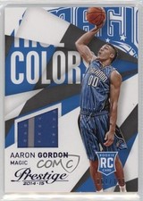 2014 Panini Prestige True Colors Materials Purple 61/199 Aaron Gordon #37 05fy