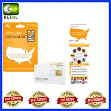 GPS Tracker Triple Cut SIM Kit: Standard, Micro & Nano - No Contract, Global ...