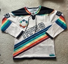 2025 Tape B Low Frequencies Hockey Jersey  Official Merch Size L