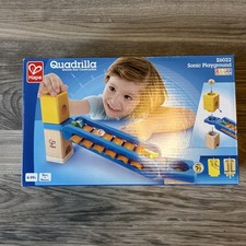 Hape E6022 Quadrilla "Klingender Spielplatz" für Murmelbahn