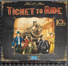 Ticket to Ride Edizione 10° Anniversario - Giorni delle Meraviglie. Carte nuove, sigillate