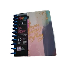 Happy Planner 2026 Special Watercolor Grace Faith Layout 12 Mo Planner New Rare