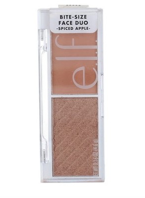 Elf Cosmetics Bite Sized Duo Highlighter Bronzer & Blush Palette Spiced Apple