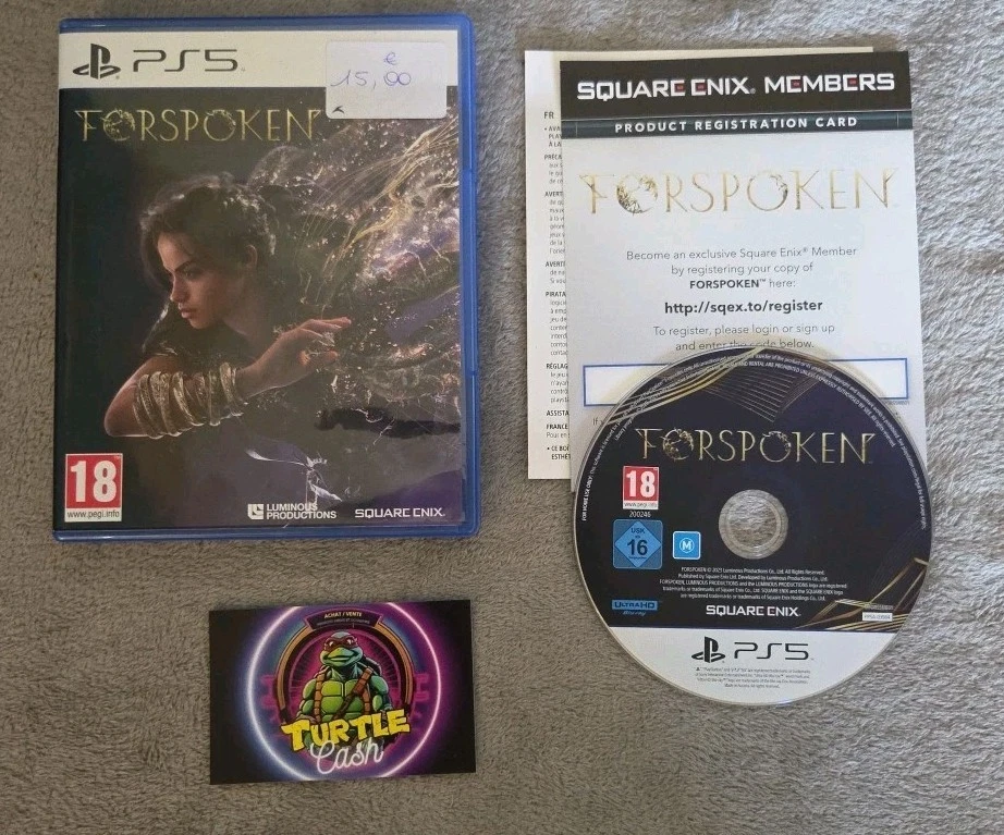 PS5 Forspoken. Playstation 5 Fr 🇨🇵 Tbe, photo 1 sur 2