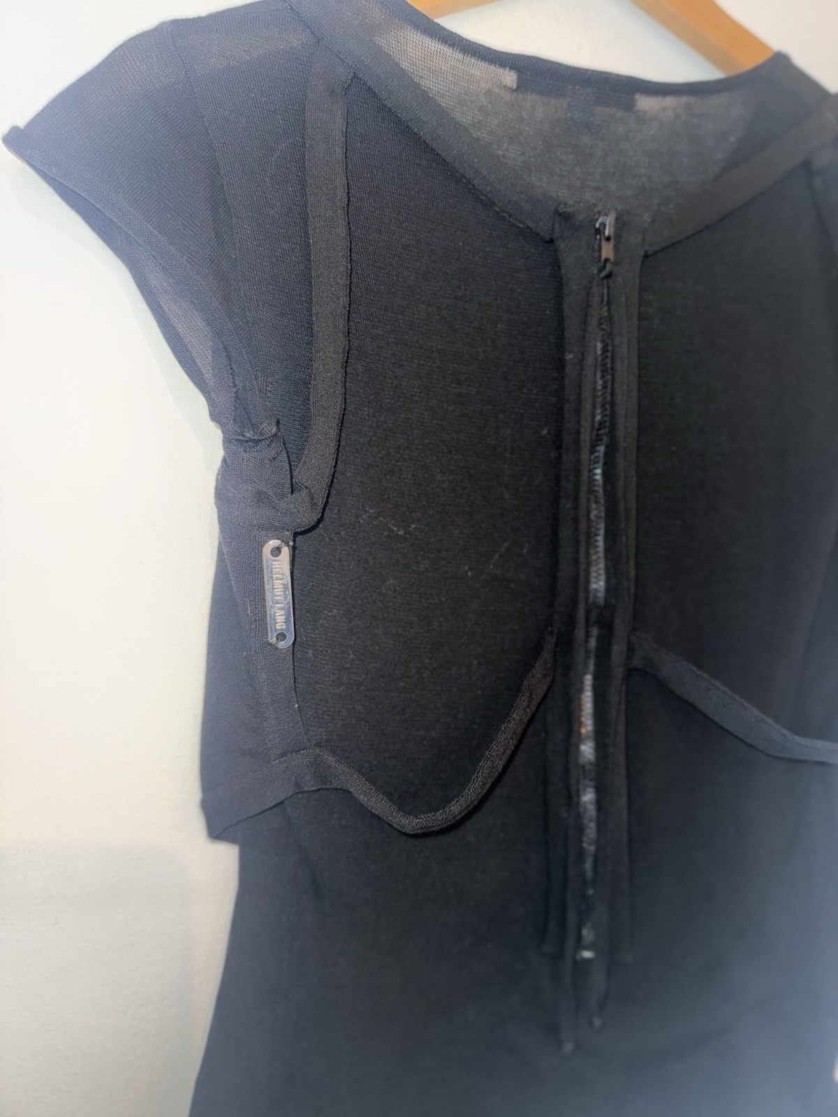 Helmut Lang S/S 2003 Layered Zip Tank image 2