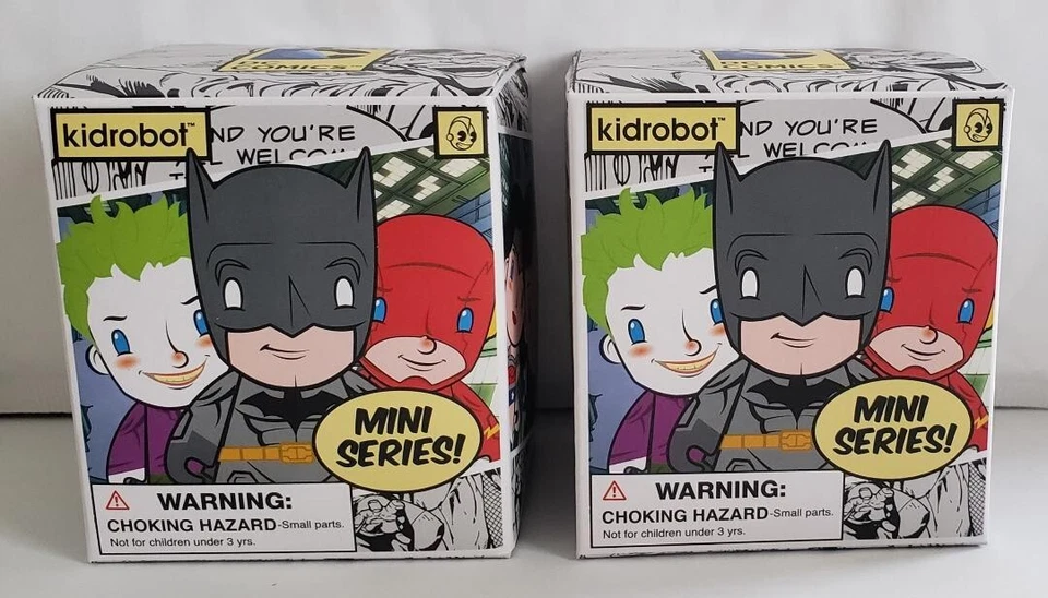 Kidrobot x DC Comics 3 дюйма винил мини-серия набор из 2 - зеленая стрела и зеленый фонарь - Изображение 2 из 4