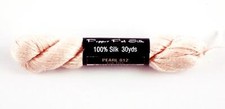 PEPPER POT SILK 012 Pearl Single Ply 30 Yd. Needlepoint Stitching Thread