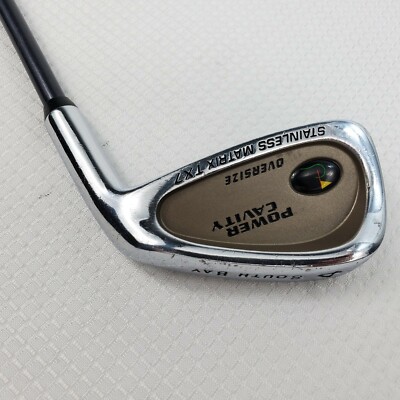 South Bay Oversize Power Cavity Golf Club 4 Iron Stainless Matrix Graphite Shaft