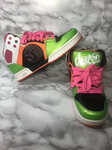 DVS Women's Aces High Skate Shoe-SIZE 7 /skater / Colour Block/ Rare / Hightop