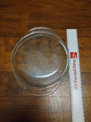 Pyrex Vintage Clear Glass Replacement Lid 683 C-3 for casserole dish