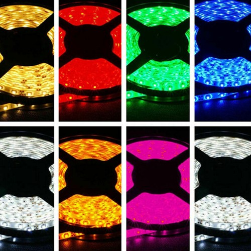 Bright 12V 5M 16.4ft 3528 5050 5630 RGB SMD 300 LEDs Flexible Strip light Lamp - Picture 4 of 16