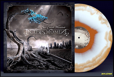 IN THIS MOMENT A Star-Crossed Wasteland LP on BRONZE/WHITE VINYL New SEALED /300