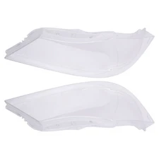A Pair Xenon Headlight Lens Cover For BMW 3 Series E90 E91 2005-2012 63117240262