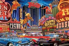 Vintage Vegas by Michael Fishel Poster - 36 x 24