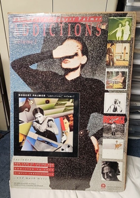 ROBERT PALMER Addictions Volume 1 Promo Store Poster 24 x 36 Shrink Wrapped