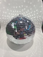 10" Large Mirror Glass Disco Ball Large DJ Dance Home Party Bands Club Stage