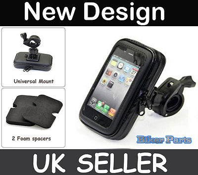 waterproof motorcycle sat nav holder