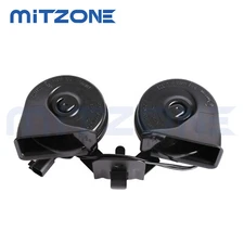 Mitzone High & Low Dual Horn for 10-16 Ford F-250 F-350 F-450 F550 Super Duty