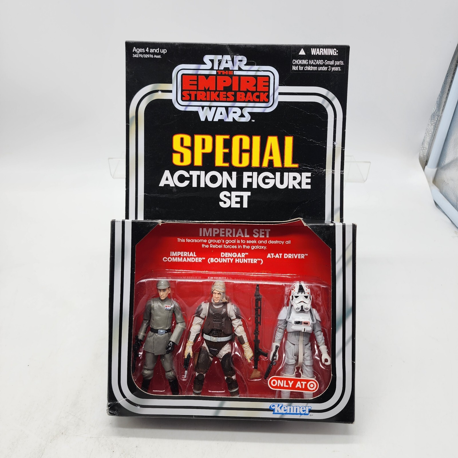 Star Wars Empire Strikes Back Imperial Action Figure Set Unpunched Rare Collectible