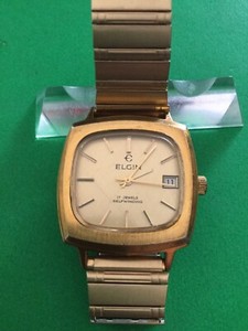 elgin square watch