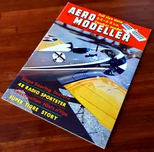 1963 JUNE - AERO MODELLER SLOPE SOARING FEATURE VINTAGE AIRCRAFT HOBBY MAGAZINE