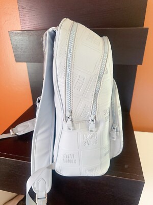 NWT $108 Steve Madden Triple Compartment backpack DO329220 BLUE BBENO W/pouch