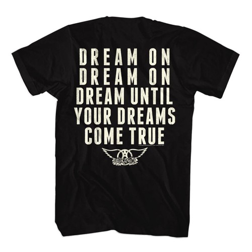 Aerosmith Dream On Dream Until Your Dreams Come True Herren T-Shirt Rock Merch - Bild 3 von 9