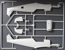 Trumpeter 1/32nd Scale Messerschmitt Bf 109E-3 - Parts Lot A from Kit No. 02288