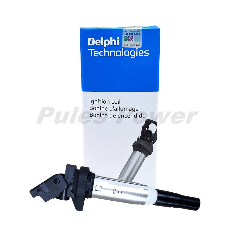 12137575010 Bobina de encendido Delphi genuina metálica para BMW Z4 135i 535i 550i 650i X5 Foto 4 de 4