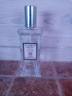 Floris At Home Rose Water Linen Fragrance 3.4 Fl Oz  Spray Rare