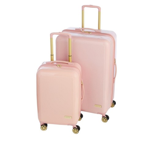 Samantha Brown 2piece 22" and 30" Hardside Spinner Luggage Set Blush Pink eBay