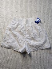 NWT VTG 80s Pacific Connections White High Rise Shorts Women's XL 3  Inseam