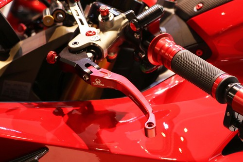 Levier De Frein/clutch Long CNC Noir Pour Ducati 848 Et 848 EVO (2007-2013) - Neuf Sous Blister