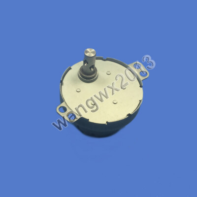12V DC Low RPM Plastic Gear Motor - 2 RPM, 7mm Double Horizontal Hole Shaft