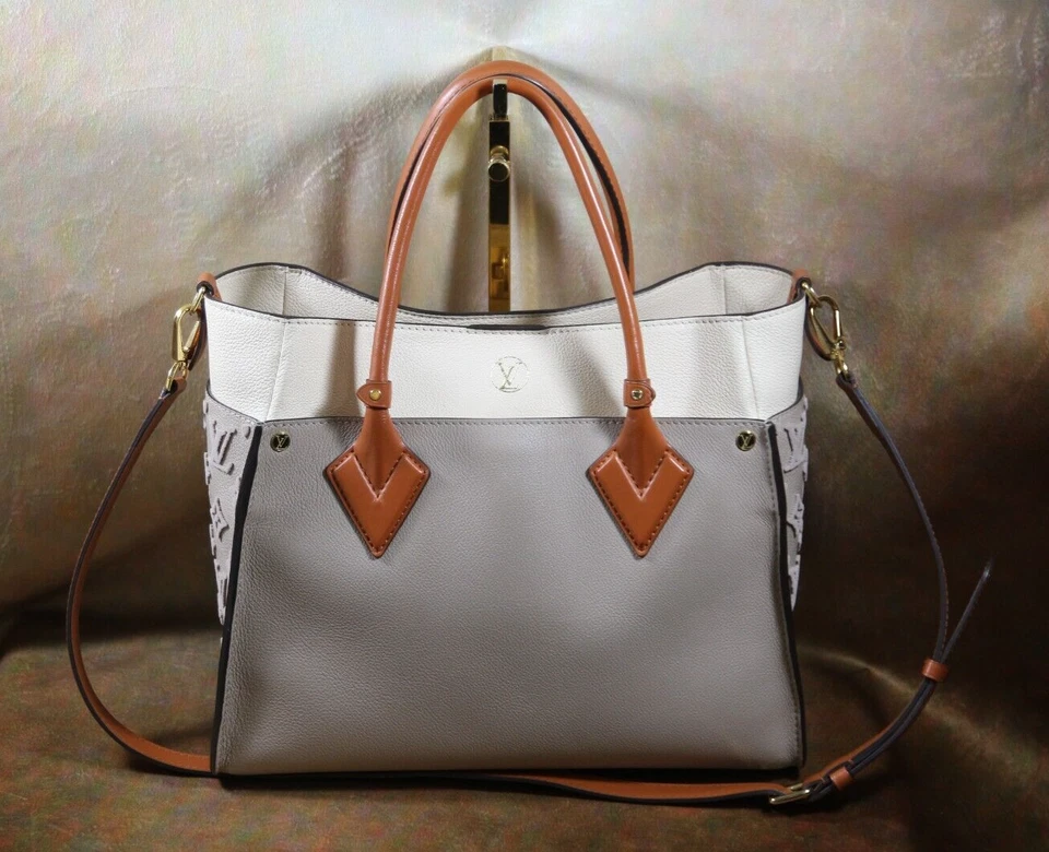 LOUIS VUITTON EXCELENTE USADO EN MI LADO MM GALET GRIS TOTE MONOGRAMA TOTE Foto 4 de 4
