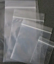 SKmax 2mil Reclosable Zip Top Bags, Sizes 2x3, 3x5, 4x6, 5x8, 6x9, 8x10, 9x12