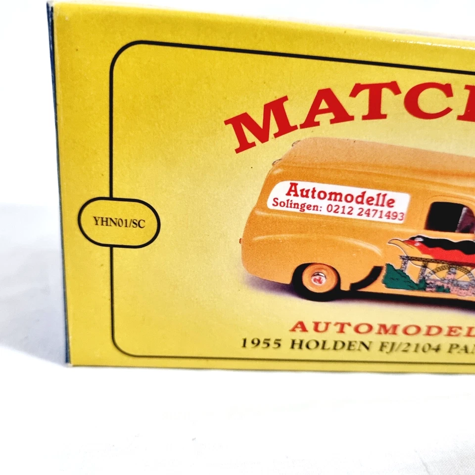 Matchbox 1955 Holden FJ/2104 modelos automáticos Sydney modelos de antaño YHN01/SC Foto 2 de 4