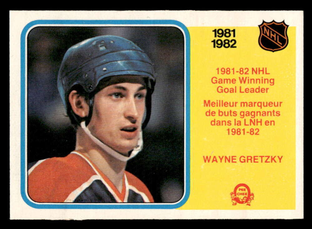 1982 O-Pee-Chee Wayne Gretzky Edmonton Oilers 242 VG-EX XX10007